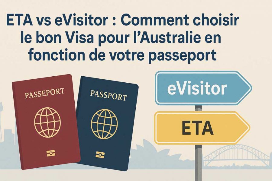 ETA vs eVisitor : La Seule Règle pour Obtenir le Bon Visa